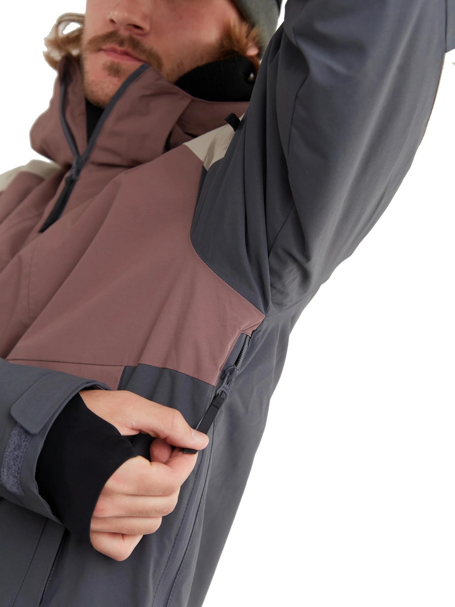 Skijacke Burnaby Logo Anorak Herren - lila 6/7