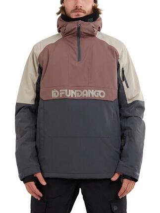 Skijacke Burnaby Logo Anorak Herren - lila