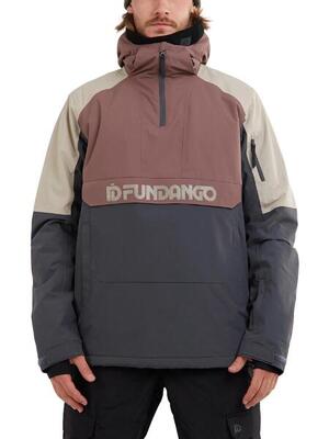 Skijacke Burnaby Logo Anorak Herren - lila
