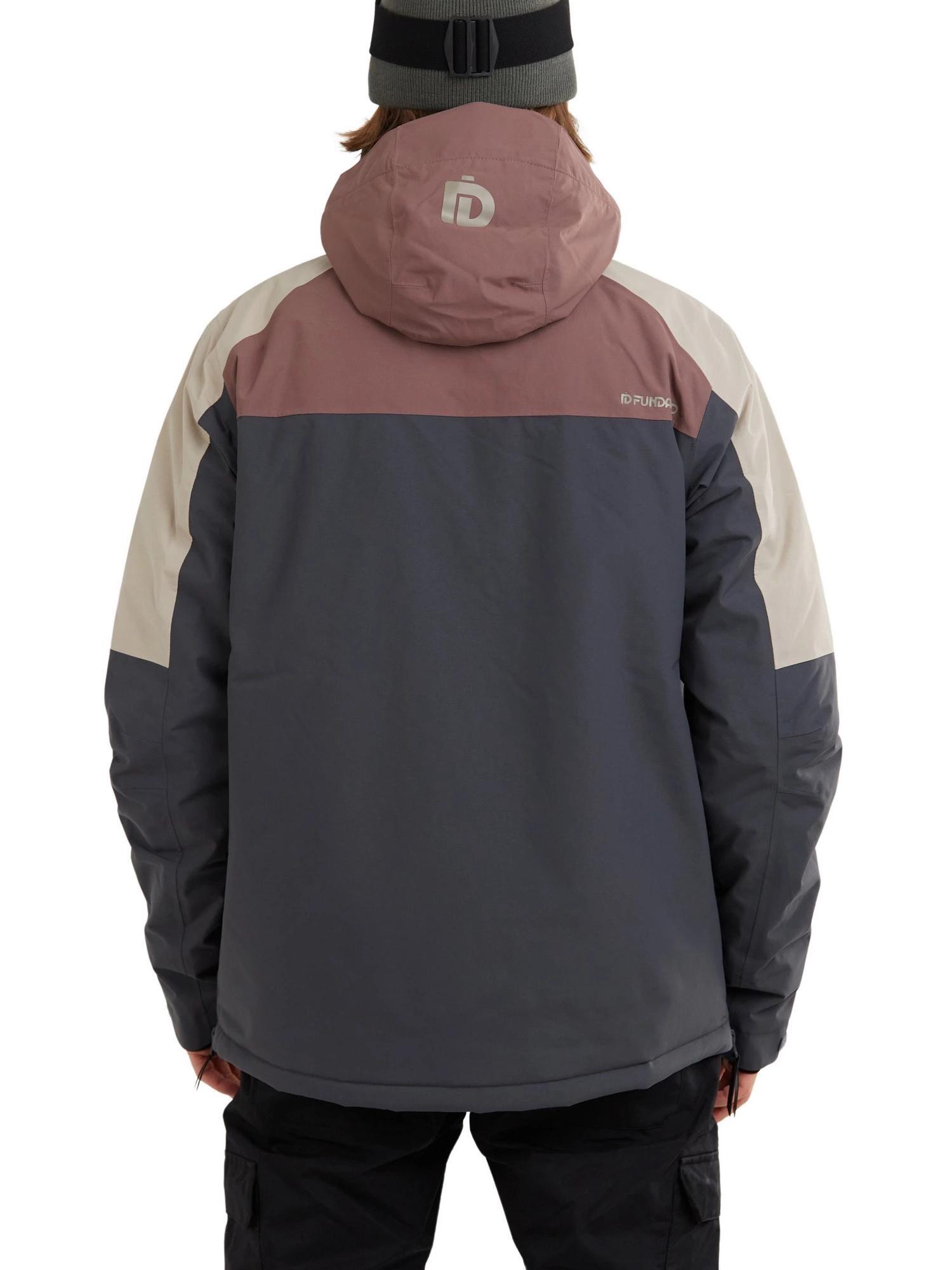 Skijacke Burnaby Logo Anorak Herren - lila 2/7