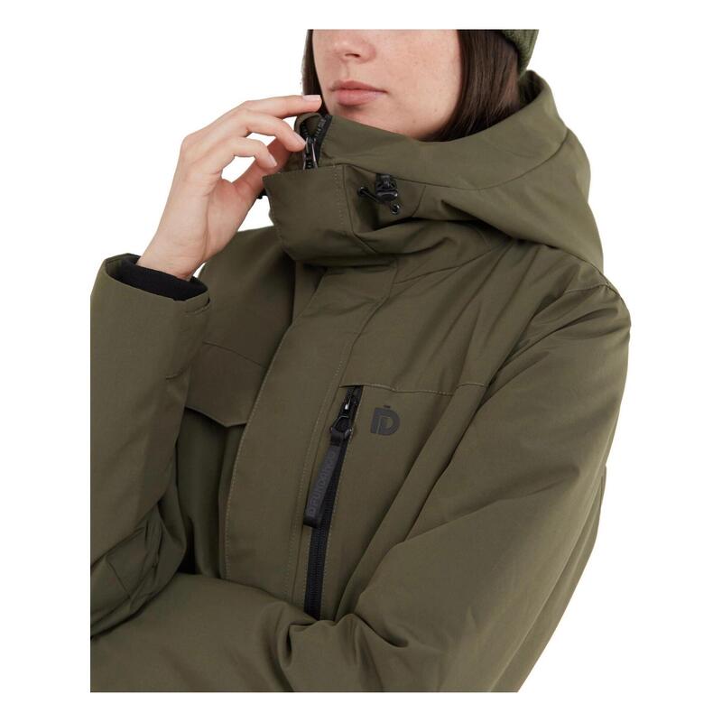 Jacheta de strada Perilla Parka Jacket - oliv femei