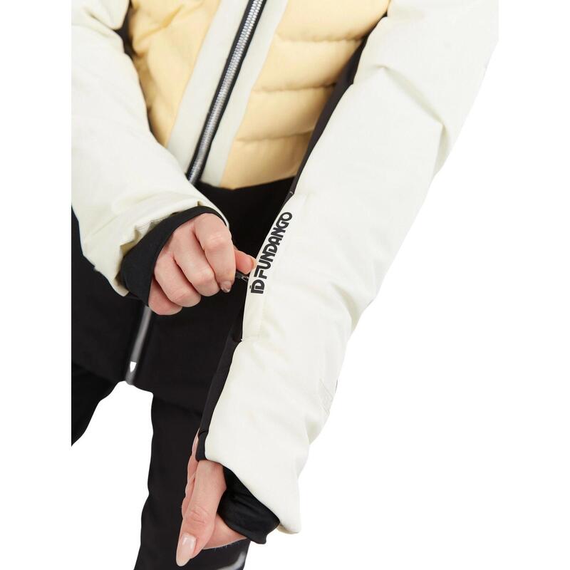 Geaca de schi Salina Padded Jacket - galben femei