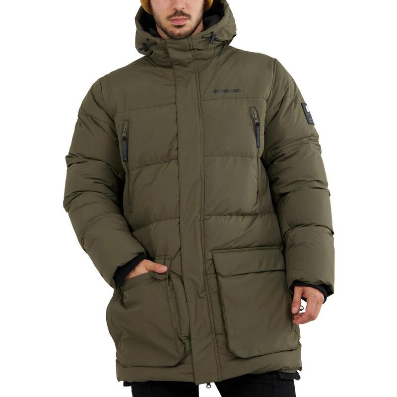 Kurtka zimowa Spirit Puffer Jacket - oliwkowa