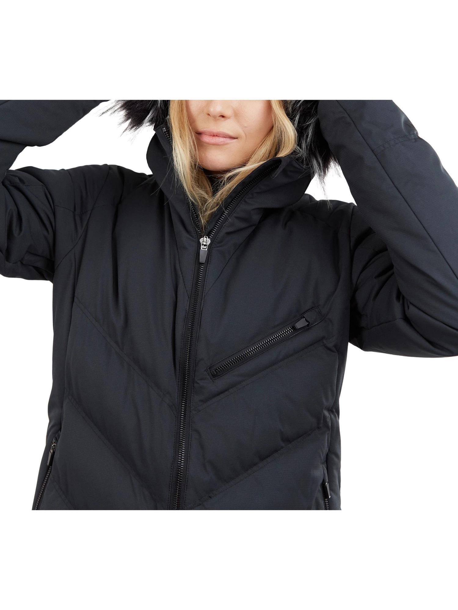Chaqueta de esquí acolchada para mujer Elyra Fur 6/7