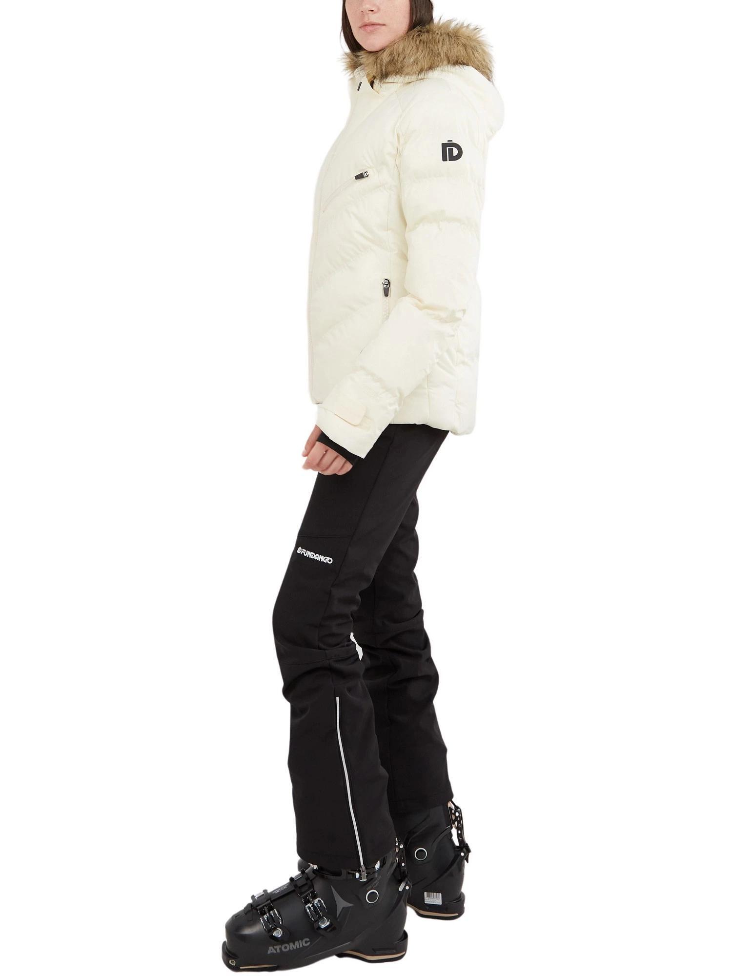 Gewatteerd ski-jack dames Elyra Fur 3/7