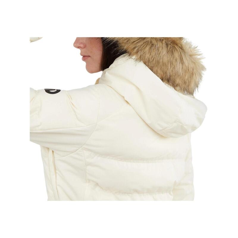 Elyra Fur Padded Jacket női síkabát - fehér