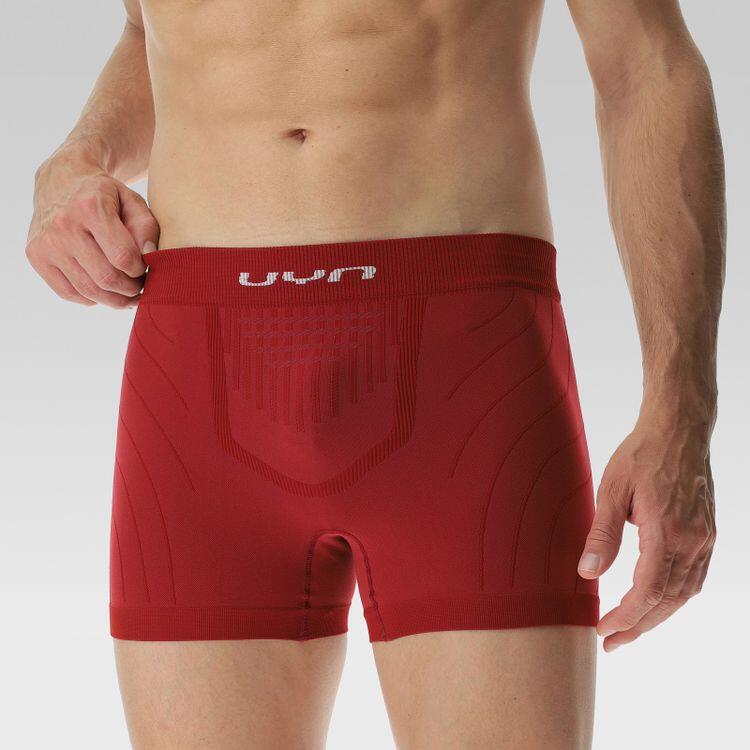 Uyn - Motyon 2.0 Sous-vêtement Boxer Homme - Slip Shorty - Rouge - 38 S - Decathlon