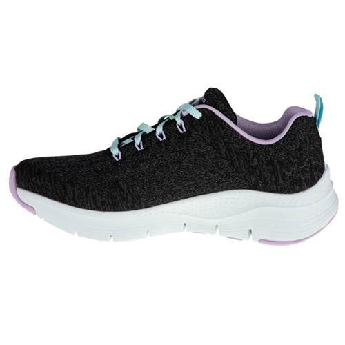 Sportschoenen voor Dames Skechers Arch Fit Zwart 2/6