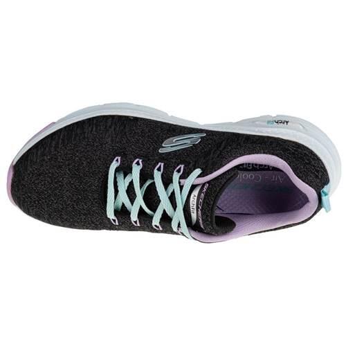 Sportschoenen voor Dames Skechers Arch Fit Zwart 3/6