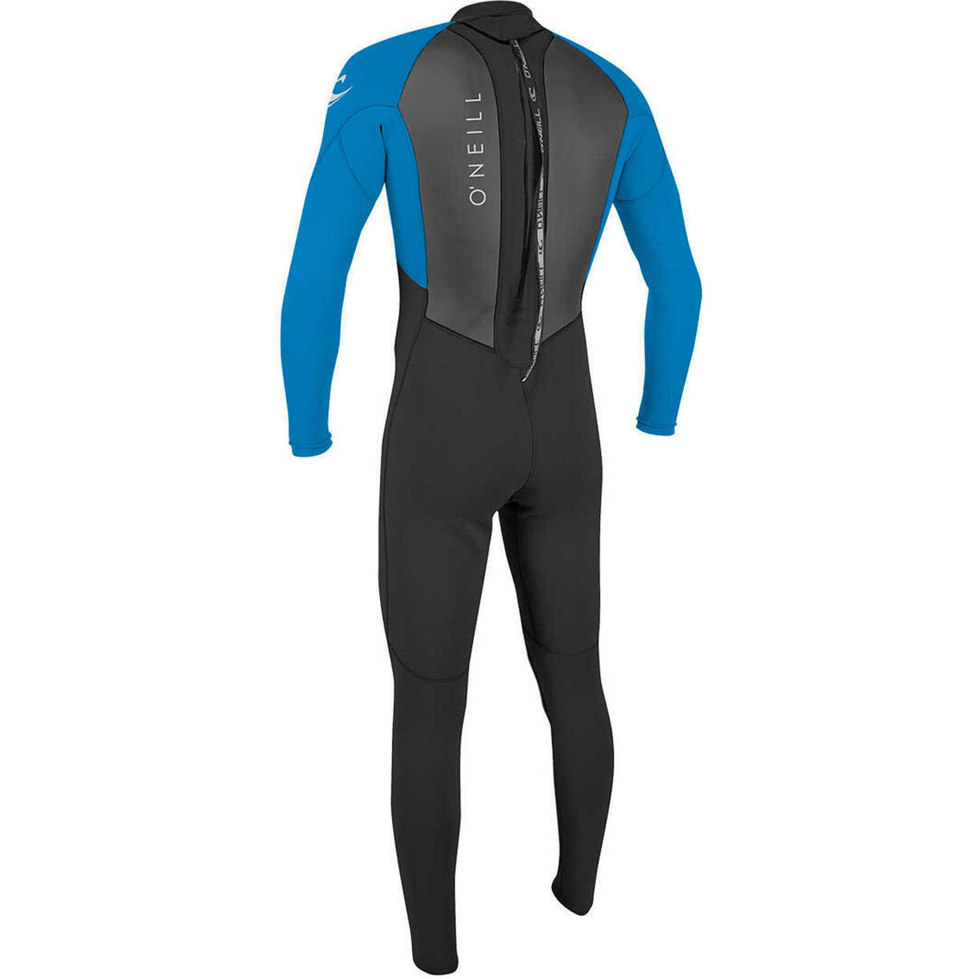 O'Neill Hommes Reactor II 3/2mm Back Zip Combinaison Néoprène - Black / Ocean