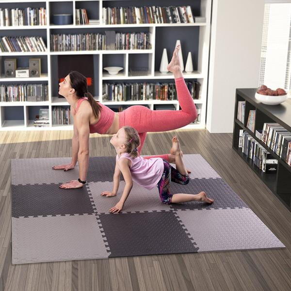 Tapis puzzle pour appareils de fitness 9 éléments mp12 HMS PREMIUM