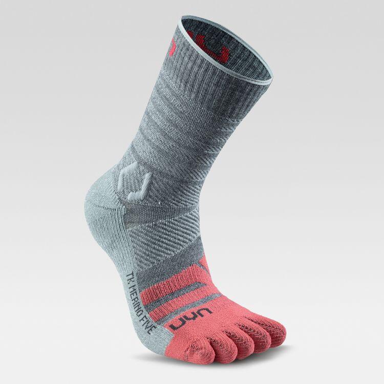 Uyn - Chaussettes Trekking Five Merino Pour Femmes - Chaussettes - Gris - 35/38 - Decathlon