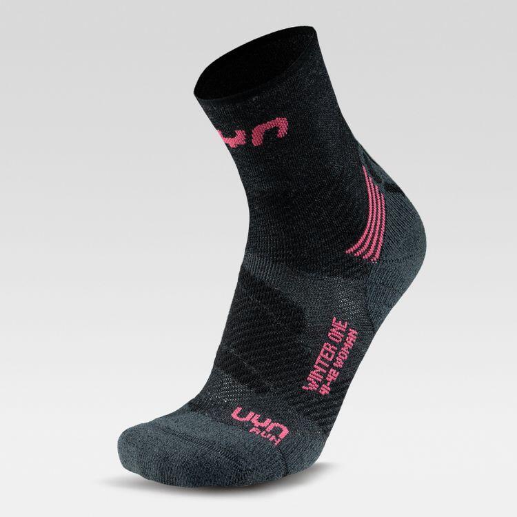 Uyn - Chaussettes De Course À Pied Pour Femmes  Winter One - Chaussettes - Multicolore - 39/42 - Decathlon