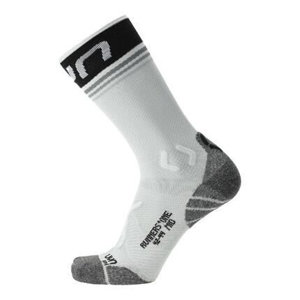 UYN Damen Running Socken - One Mid Socks, Crew Socken, Polyamide, Logo