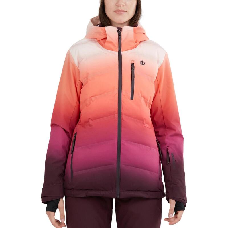 Geaca de schi Pumila Padded Jacket - rosu femei