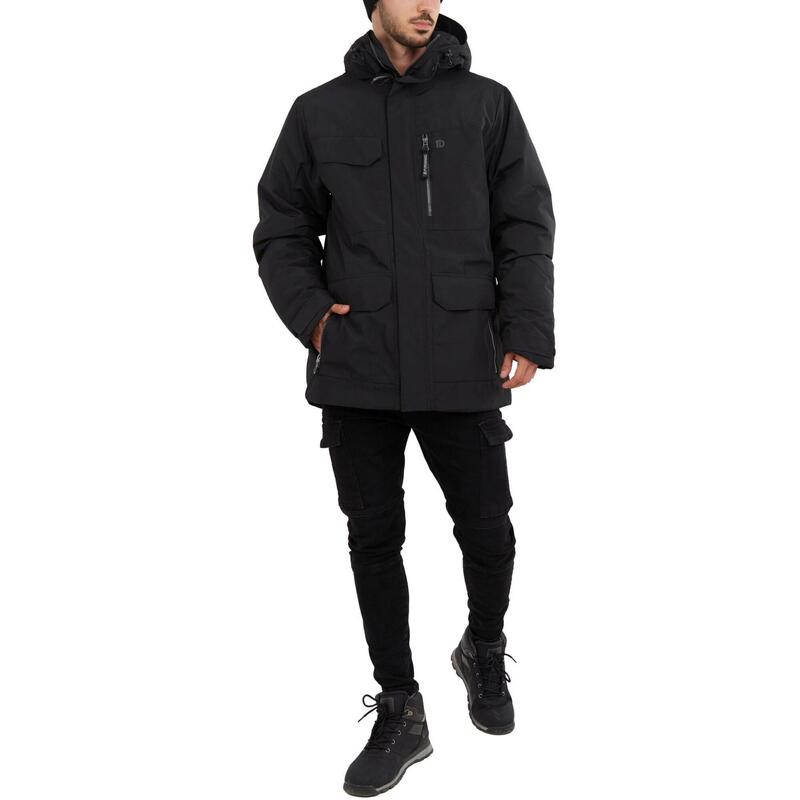 Perill Parka Jacket férfi utcai kabát - fekete