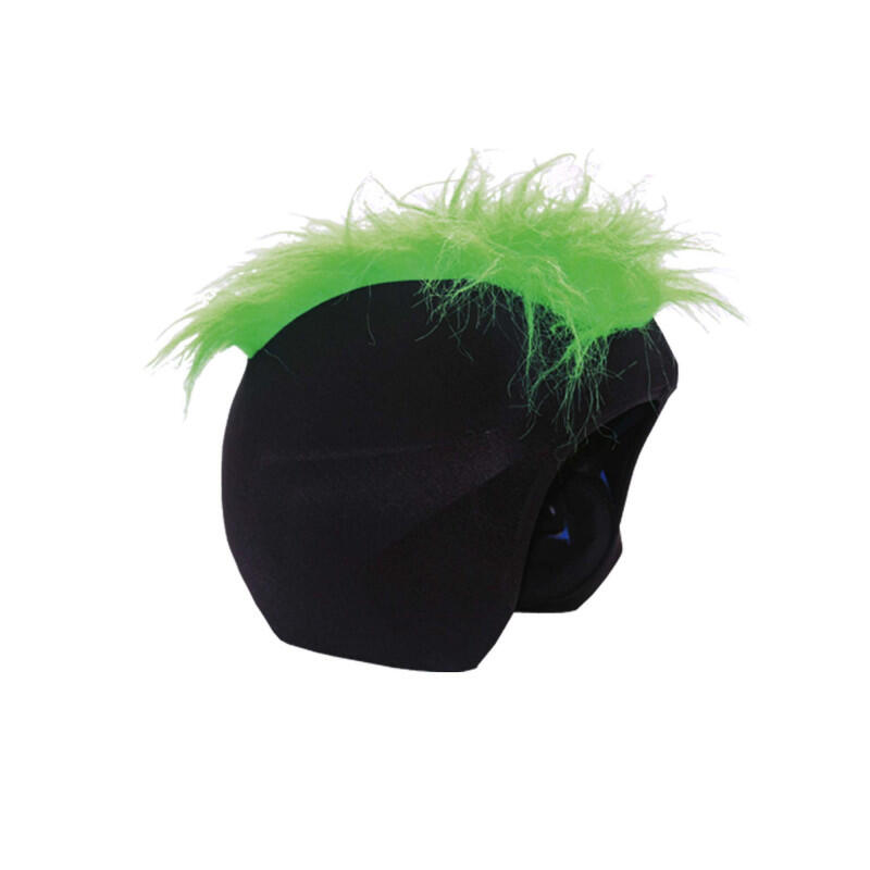 Housse de casque fantaisie-Coolcasc-Furry Green-Taille unique 3/7