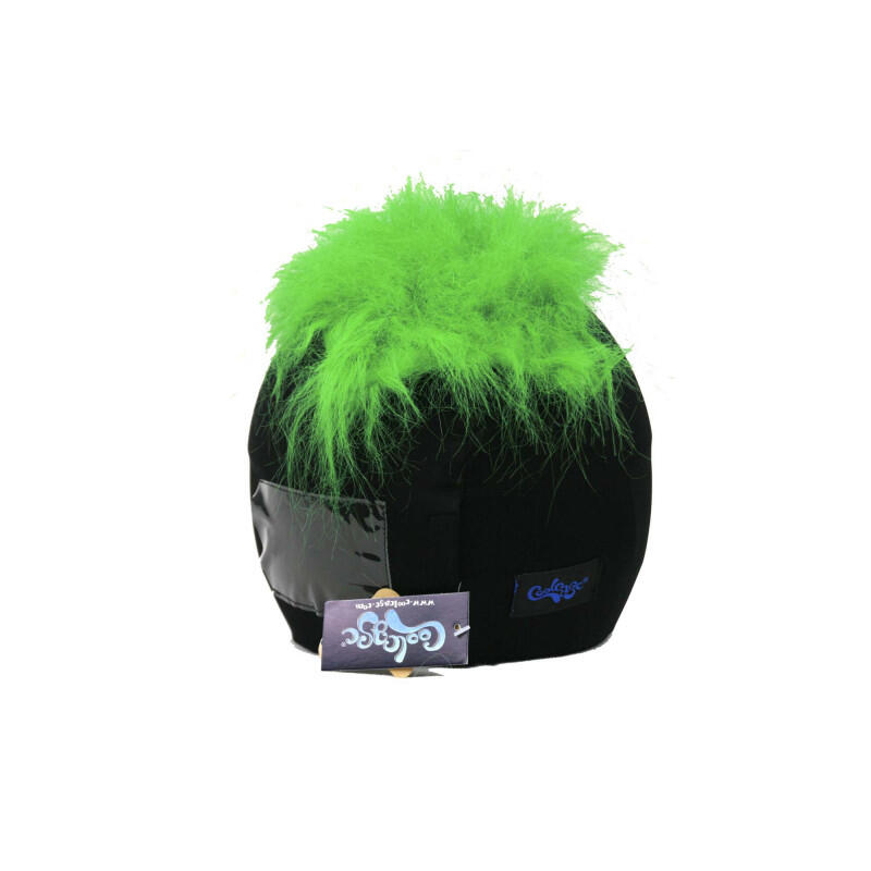 Housse de casque fantaisie-Coolcasc-Furry Green-Taille unique 4/7