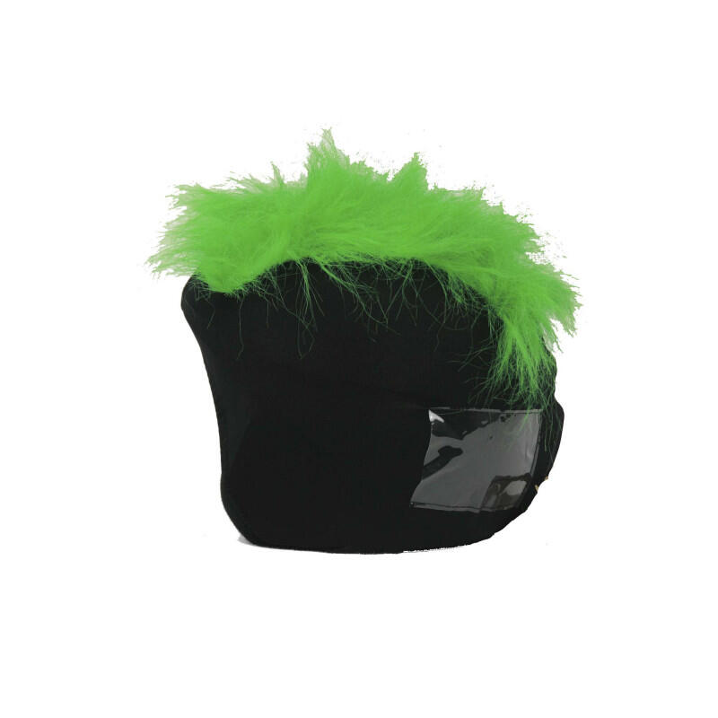 Housse de casque fantaisie-Coolcasc-Furry Green-Taille unique 5/7