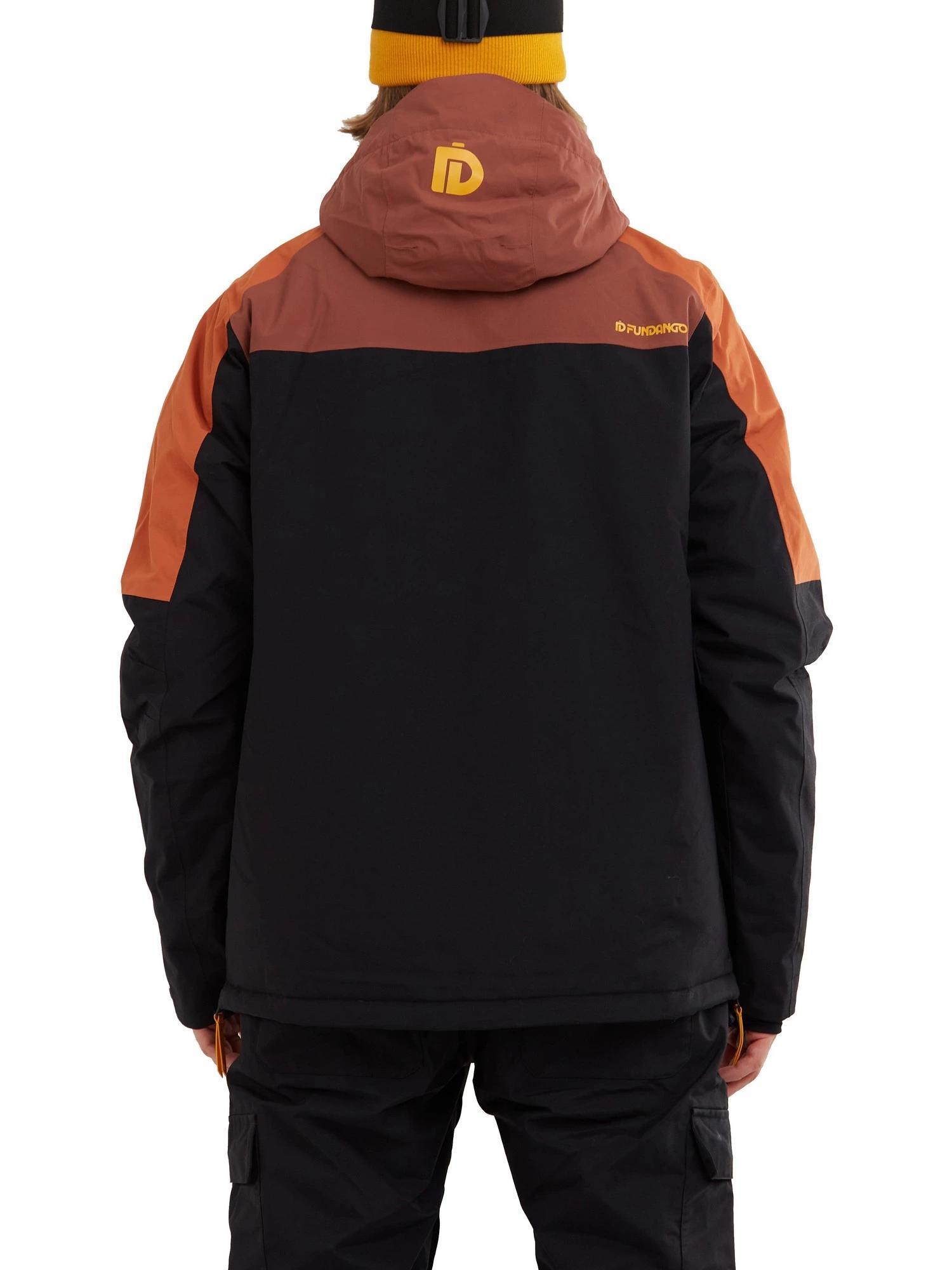Skijacke Burnaby Logo Anorak Herren - rot 2/7