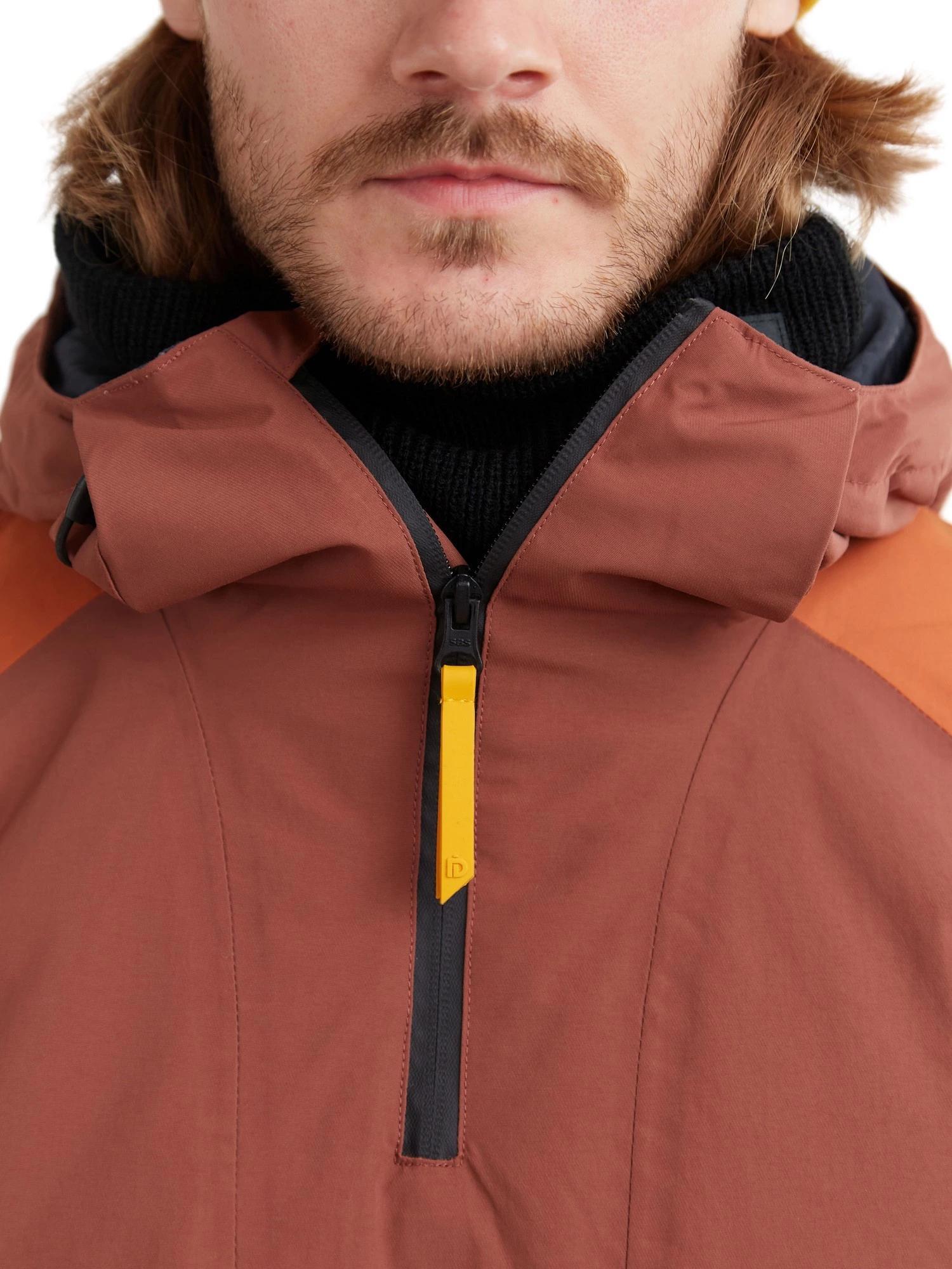Skijacke Burnaby Logo Anorak Herren - rot 5/7