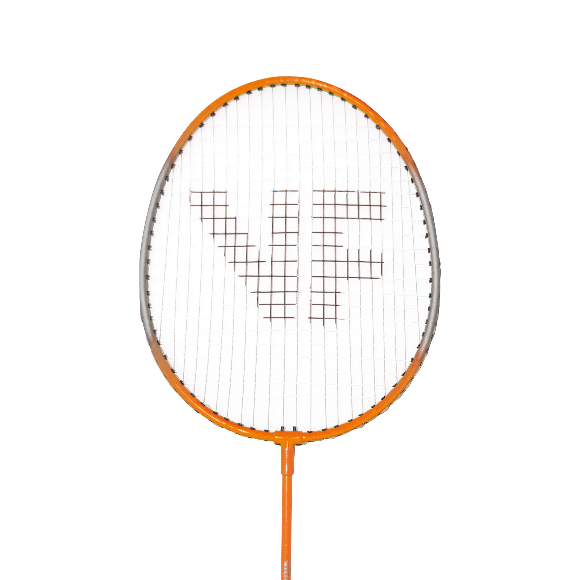 Raquette De Badminton Vic Fun XA 2.2 – Tête En Alu, Légère, Corde Lawntex, Pour Débutants Et Loisirs