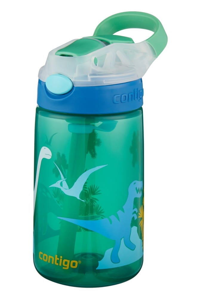 Bottiglia per bambini Contigo Gizmo Flip 420 ml, Jungle Dino 3/6