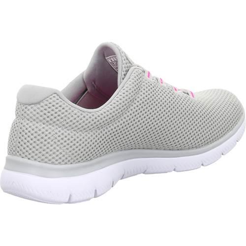 Zapatillas Deportivas Mujer Skechers Mesh Bungee Slip-On Beige 3/5