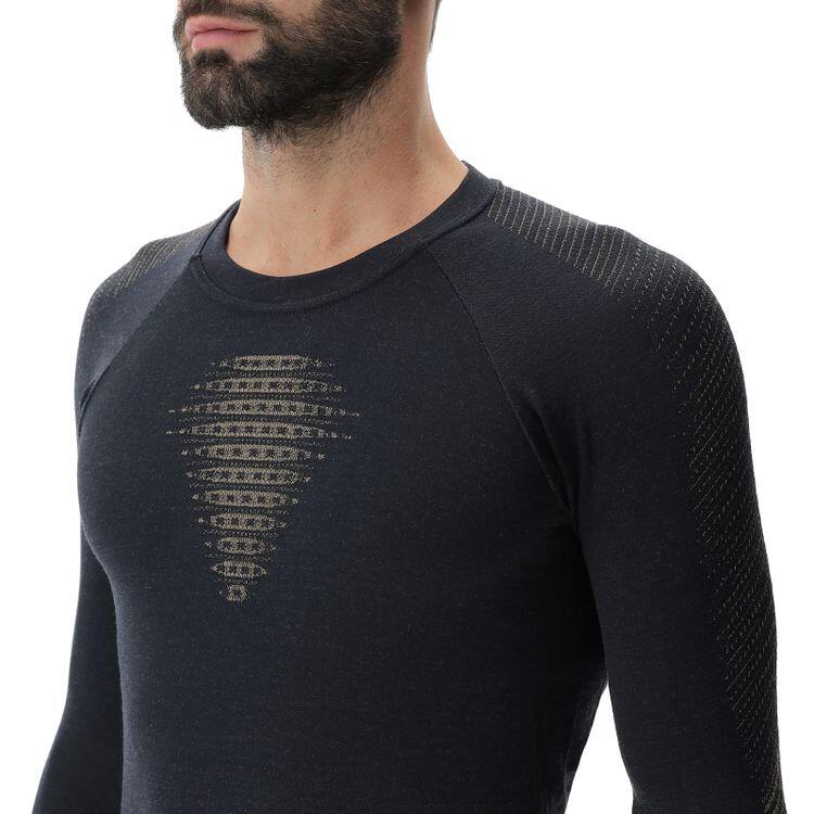 CASHMERE SHINY 2.0 SOUS-VÊTEMENT MANCHES LONGUES COL ROND HOMME