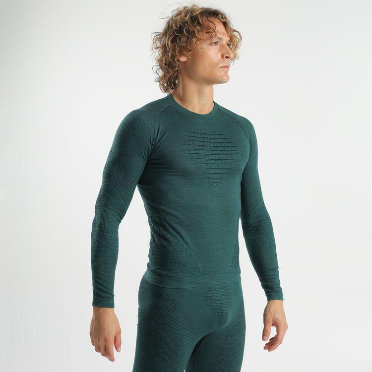 Uyn - Sous-vêtements À Manches Longues Pour Hommes  Fusyon Biotech - T-shirt Manches Courtes - Vert - 46 L/xl - Decathlon