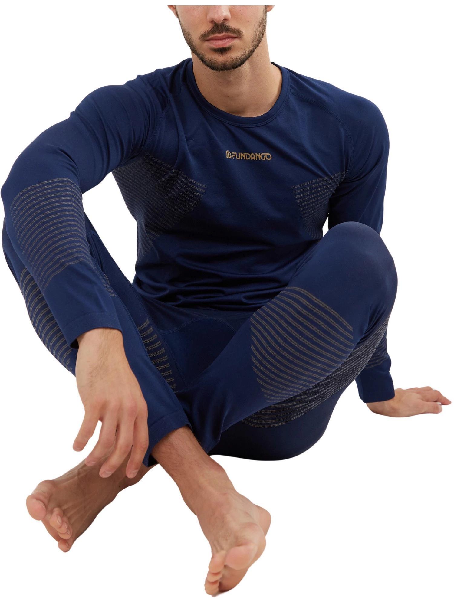 Baselayer-Set Seamless Baselayer Set Herren - dunkelblau 6/7