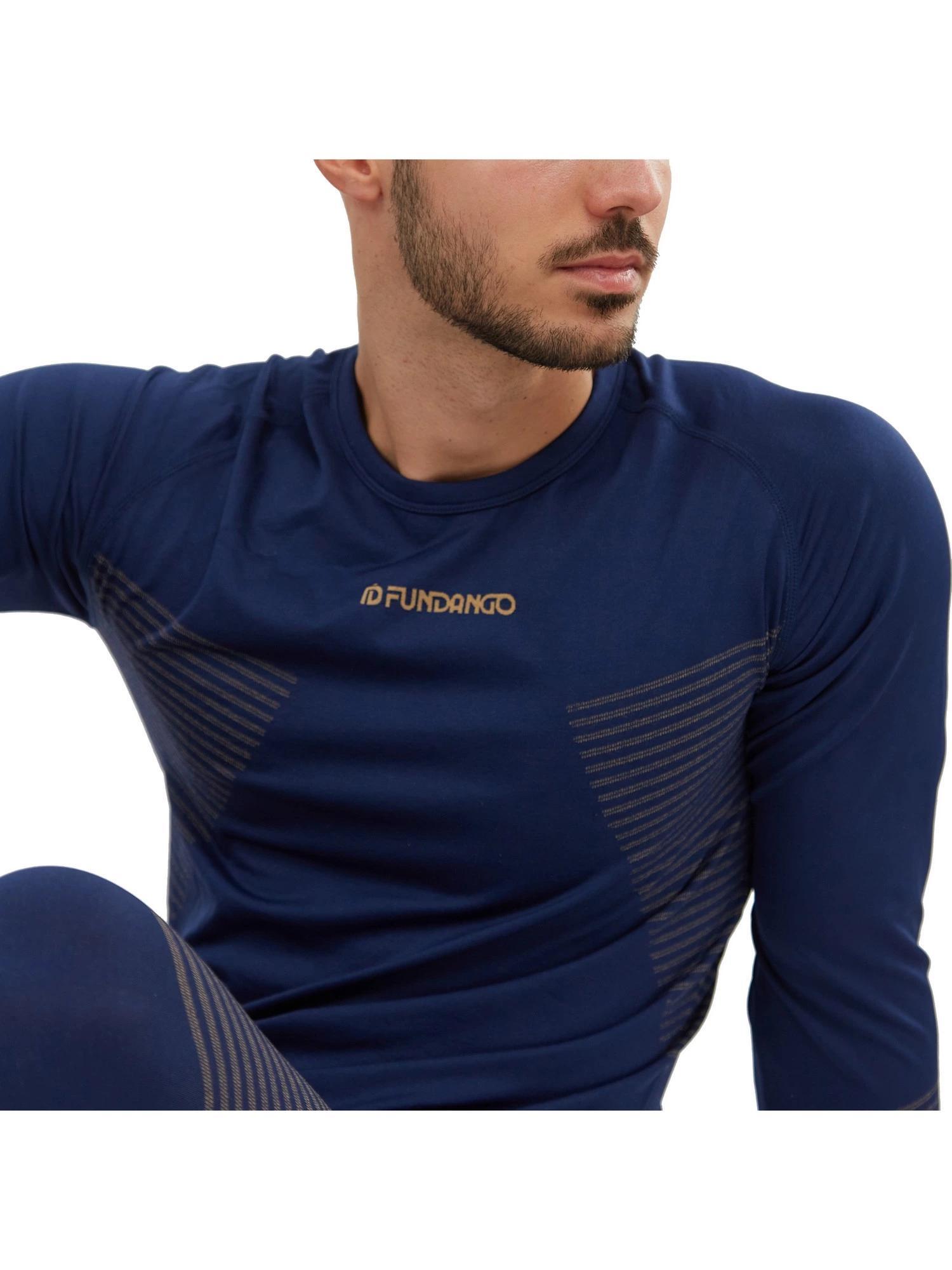 Baselayer-Set Seamless Baselayer Set Herren - dunkelblau 7/7
