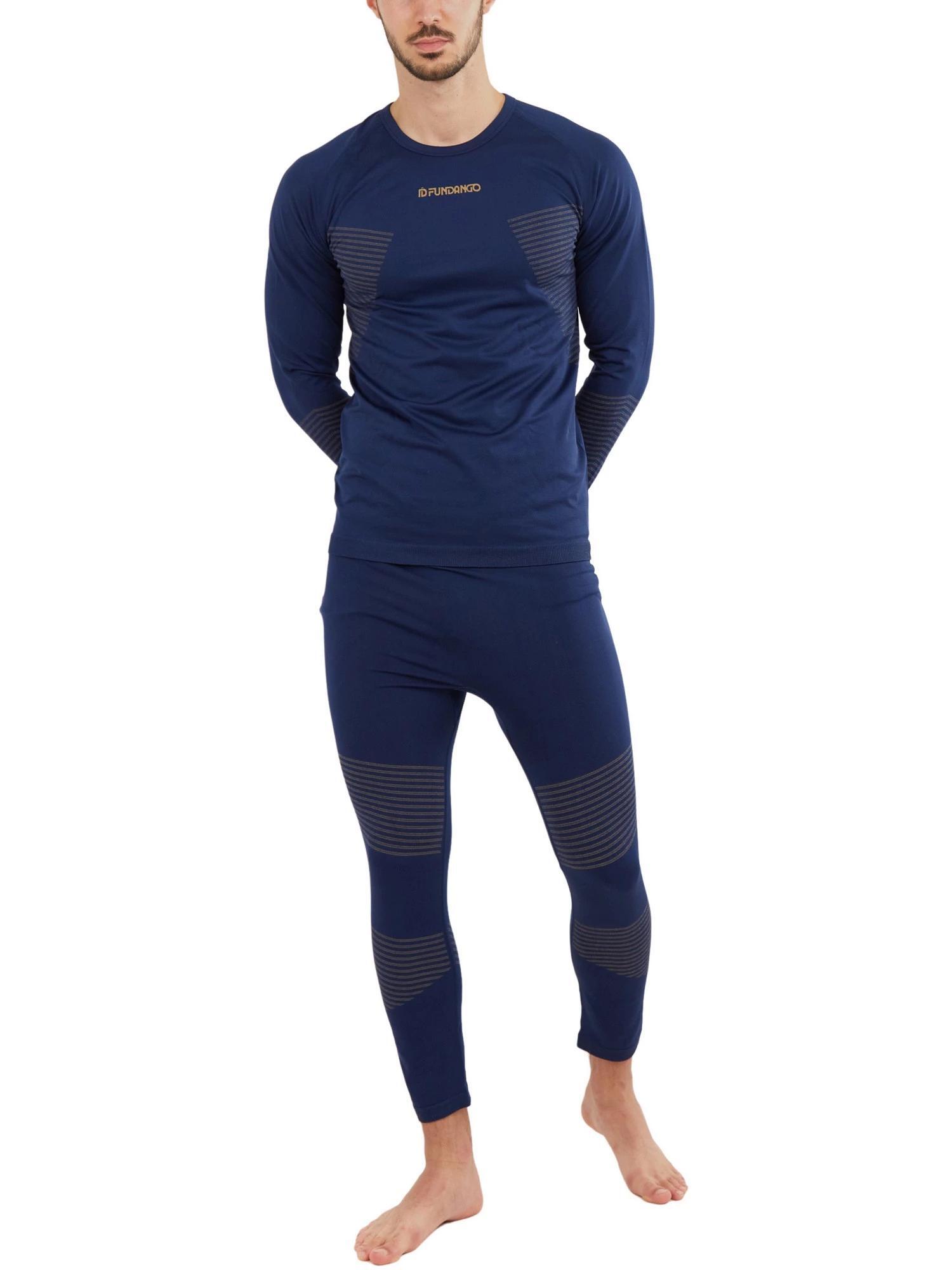 Baselayer-Set Seamless Baselayer Set Herren - dunkelblau 3/7