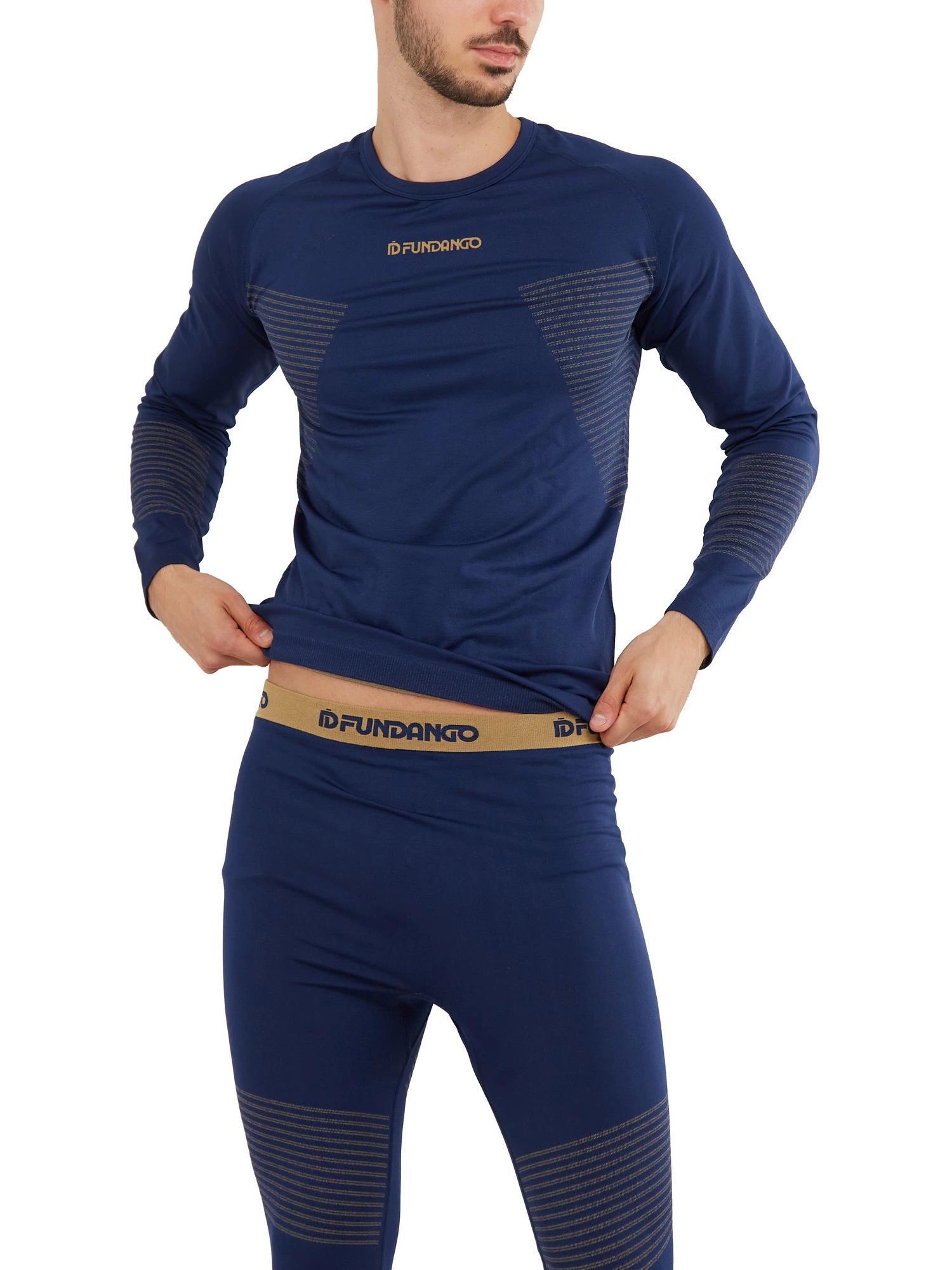 Baselayer-Set Seamless Baselayer Set Herren - dunkelblau 4/7