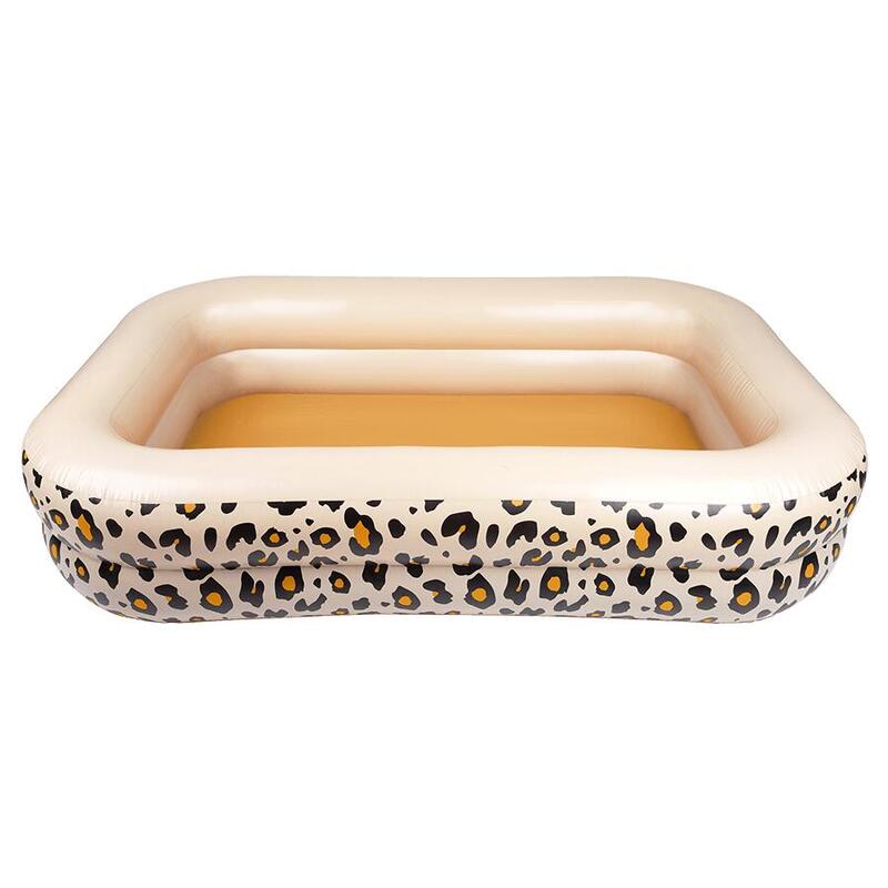 Natation  Piscine pour enfants 210cm  Beige Leopard