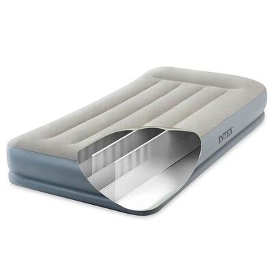 Intex pillow rest mid-rise luchtbed - eenpersoons