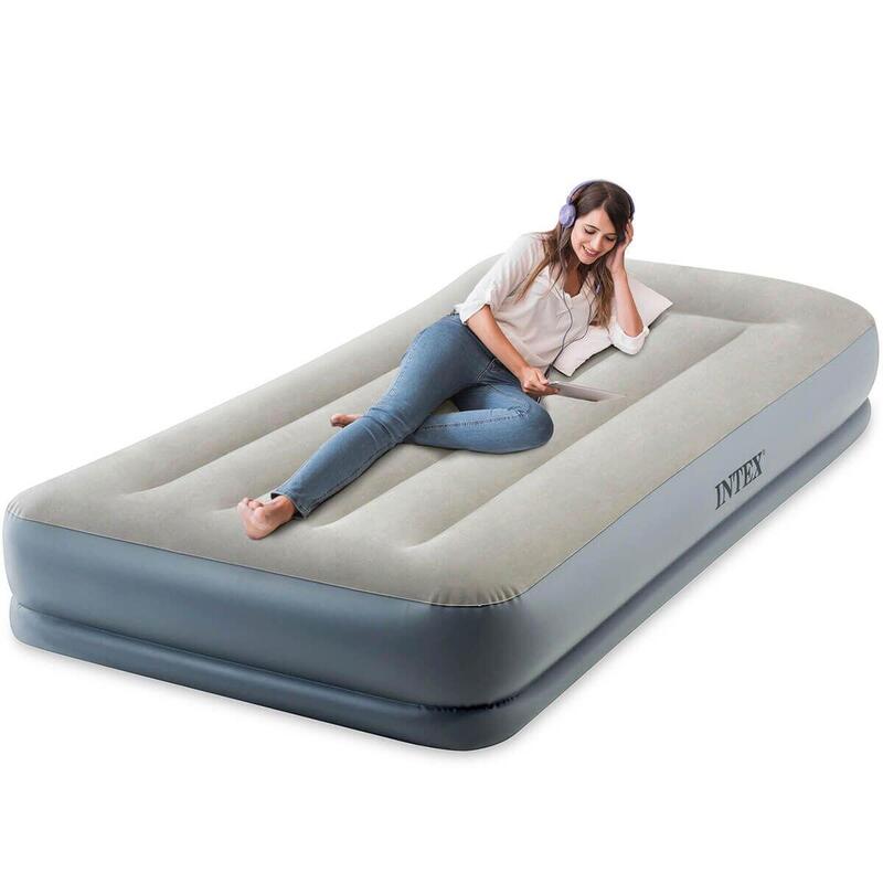 Cama de ar Intex Pillow Rest Mid-Rise - cama individual