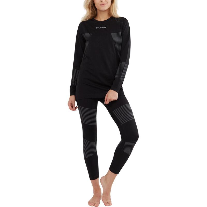 Zestaw bielizny termoaktywnej Seamless Baselayer Set - czarny