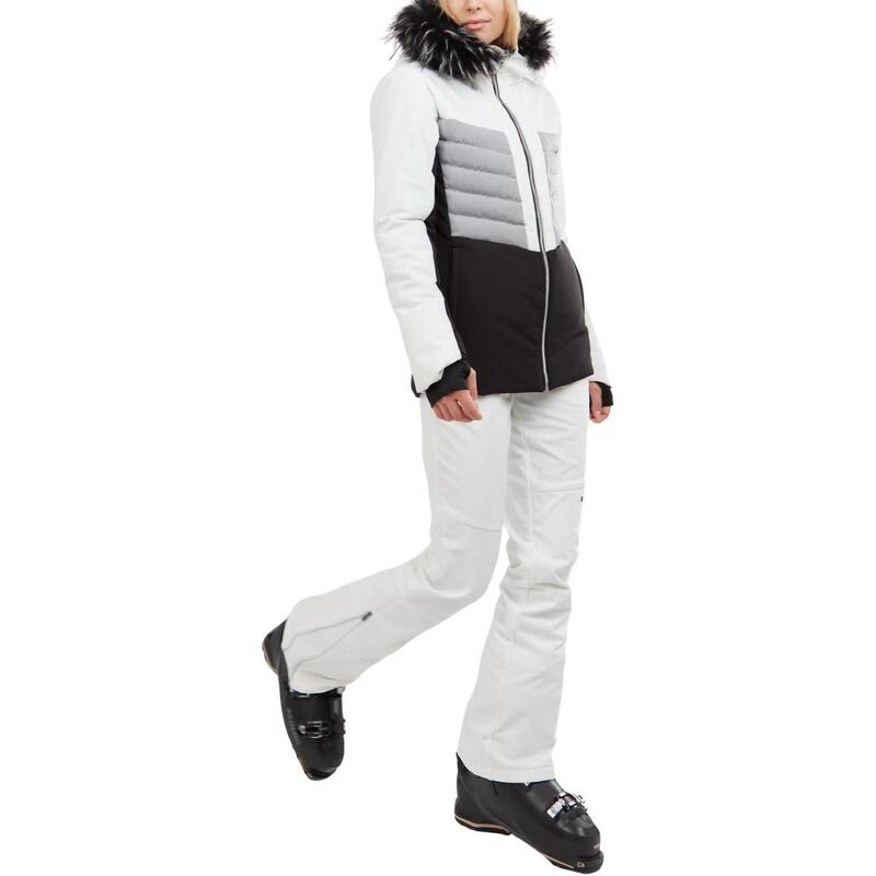 Skijacke Salina Padded Jacket Damen - weiß