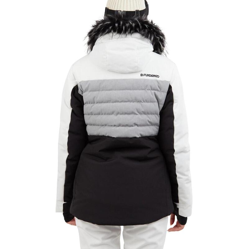 Skijacke Salina Padded Jacket Damen - weiß