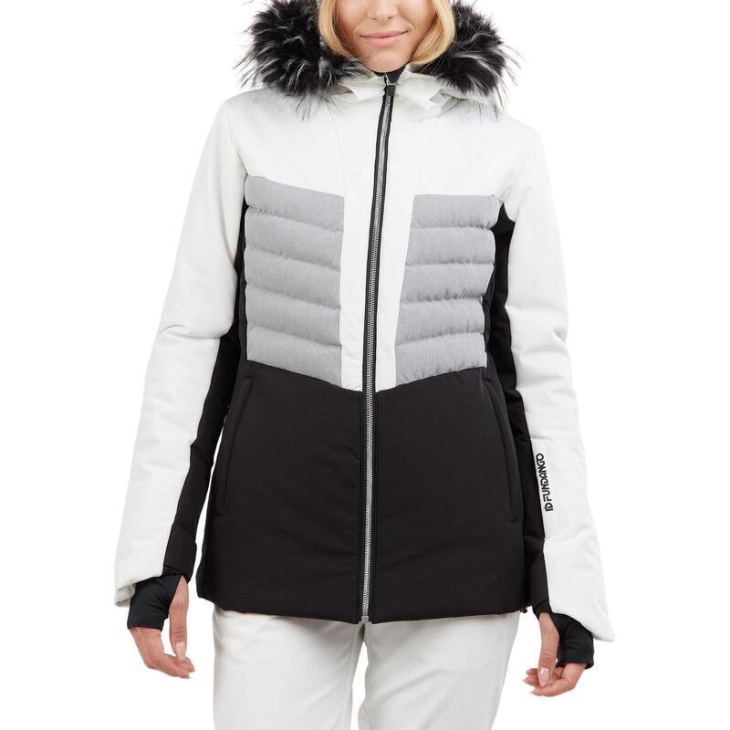 Geaca de schi Salina Padded Jacket - alb femei