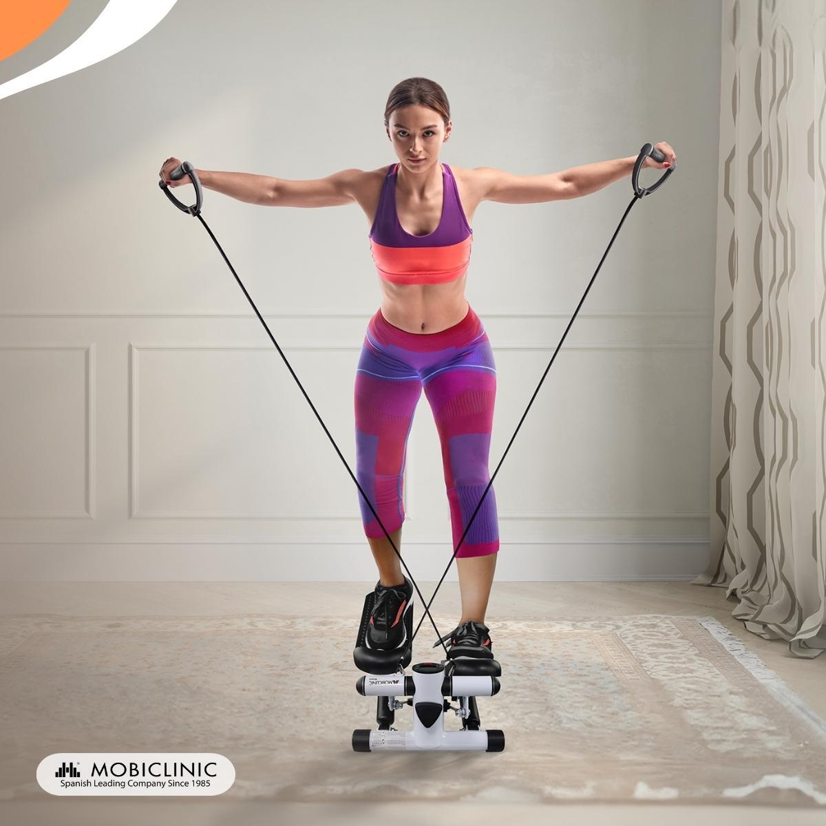Stepper met weerstandsbanden Stepmachine Tonen benen en armen 100 kg 7/8