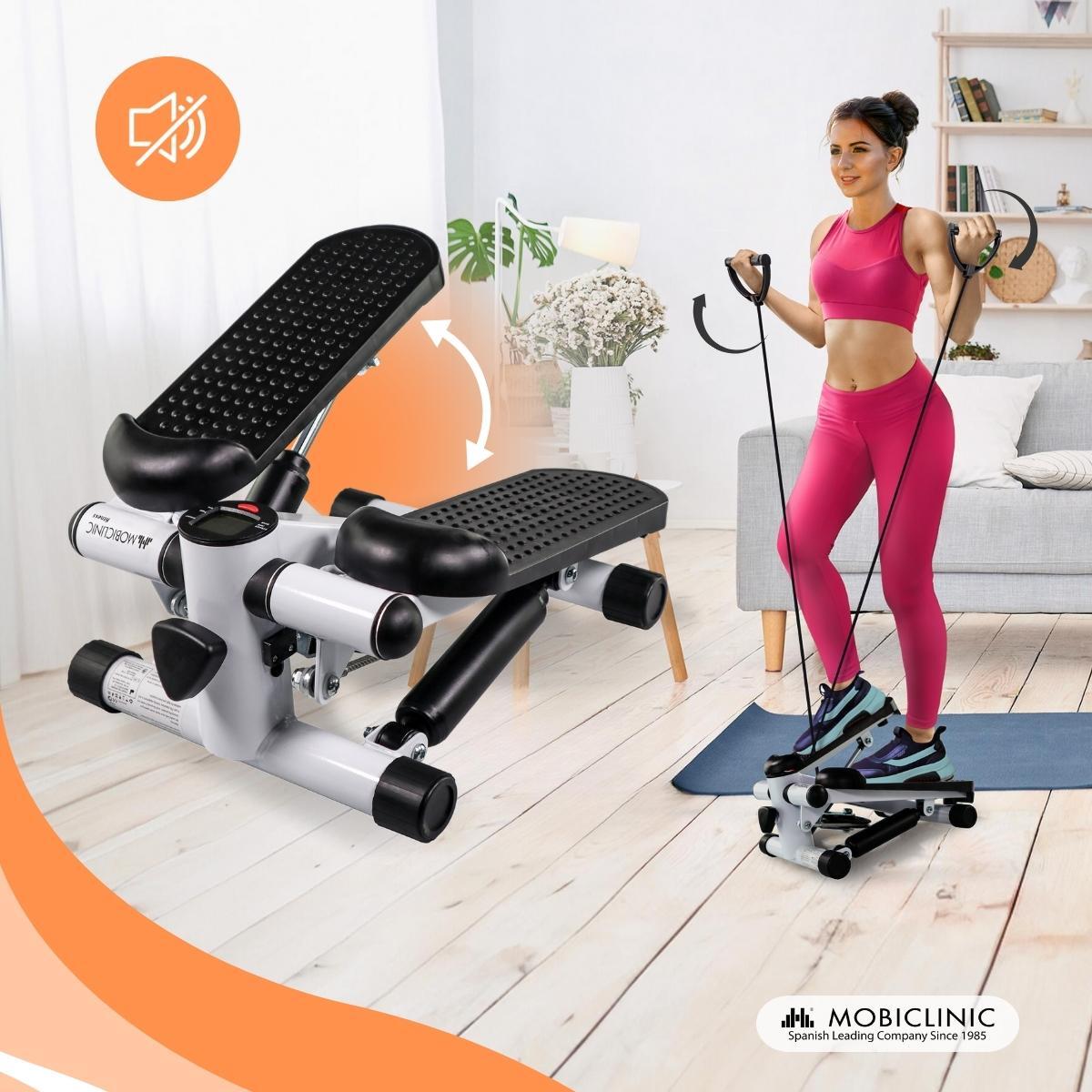 Stepper met weerstandsbanden Stepmachine Tonen benen en armen 100 kg 3/8