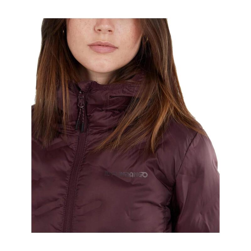 Alsea Hooded Jacket Long női utcai kabát - lila