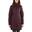 Jacheta de strada Alsea Hooded Jacket Long - violet femei