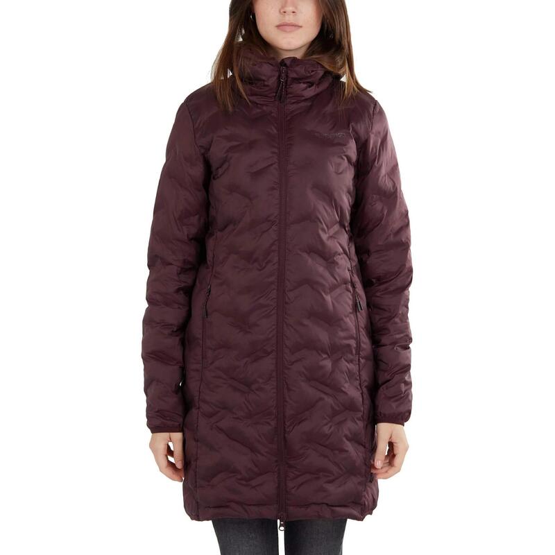 Alsea Hooded Jacket Long női utcai kabát - lila