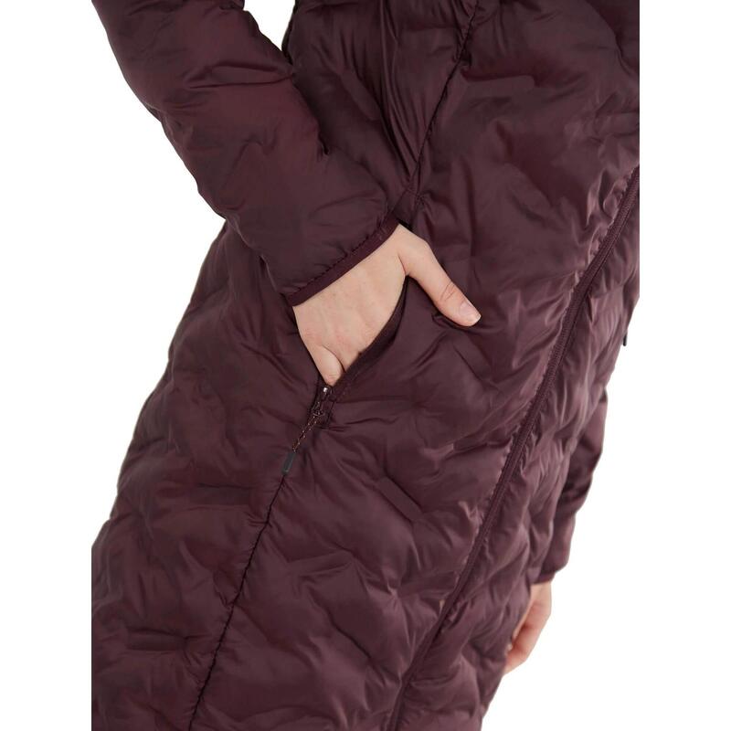 Alsea Hooded Jacket Long női utcai kabát - lila