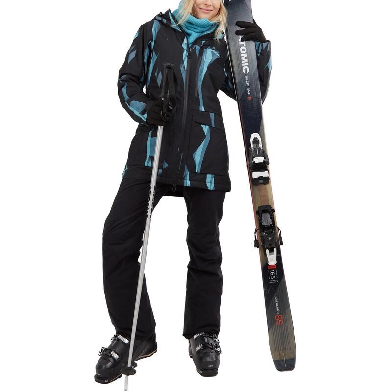 Skijacke Poplar Jacket Damen - blau