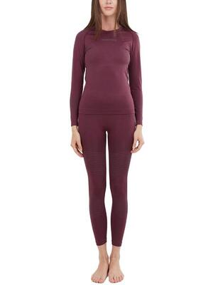 Baselayer-Set Seamless Baselayer Set Damen - lila