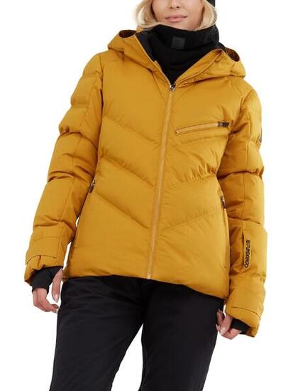 Gesteppt Skijacke Elyra Padded Jacket Damen - braun